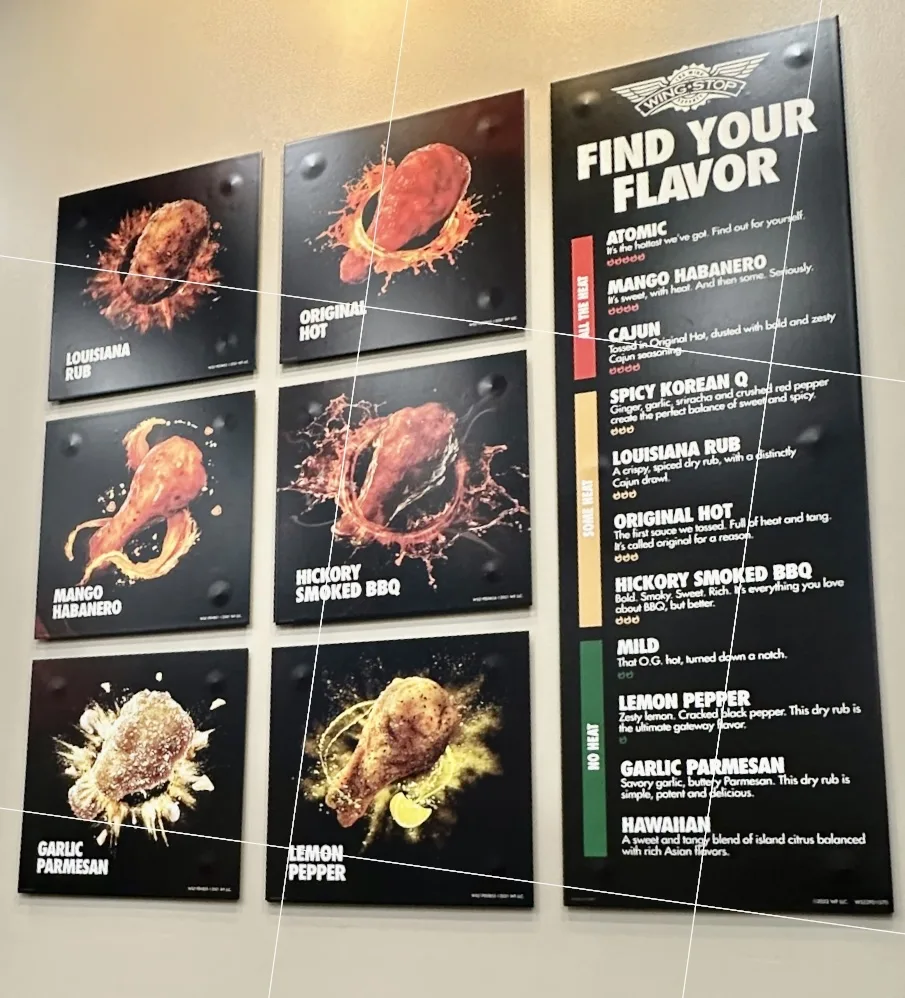 Wingstop food and storefront view at 2209 N. Telegraph Rd in Monroe, Michigan