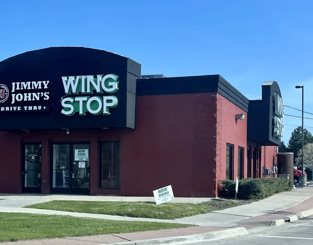 Wingstop food and storefront view at 1102 E. West Maple Rd in Walled Lake, Michigan