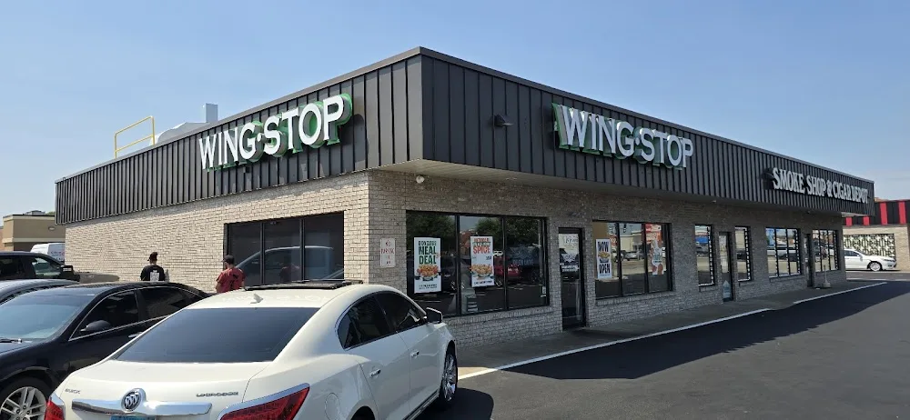 Wingstop food and storefront view at 132 2nd St S in Waite Park, Minnesota