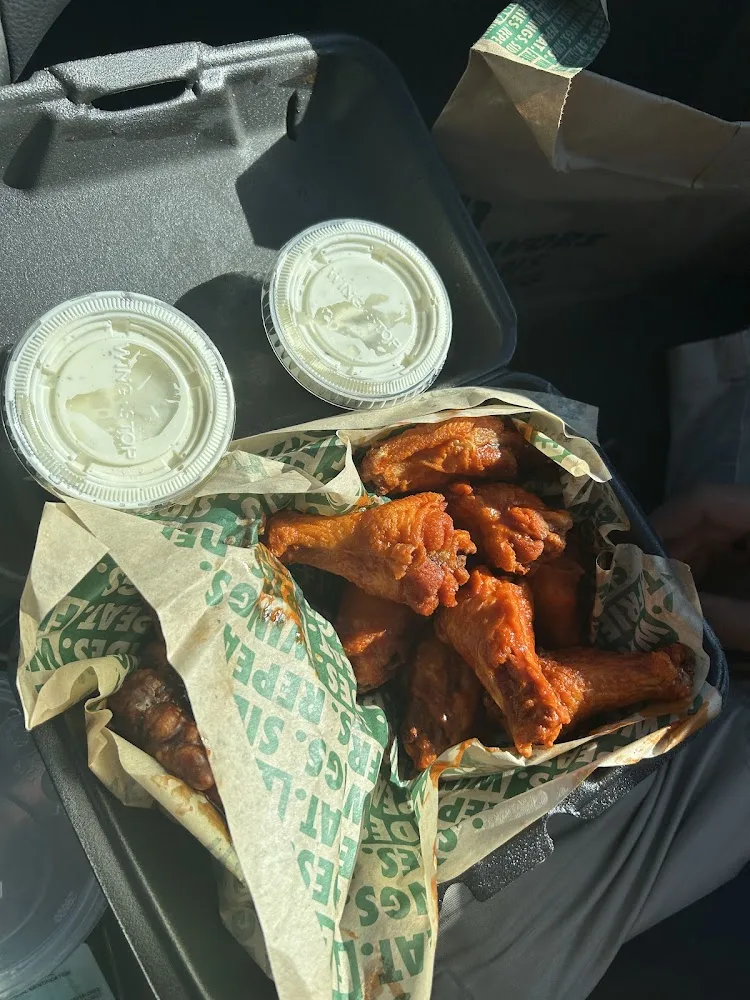 Wingstop food and storefront view at 14103 State Hwy 13 in Savage, Minnesota