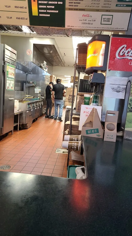 Wingstop food and storefront view at 720 S Il Route 83 in Mundelein, Illinois