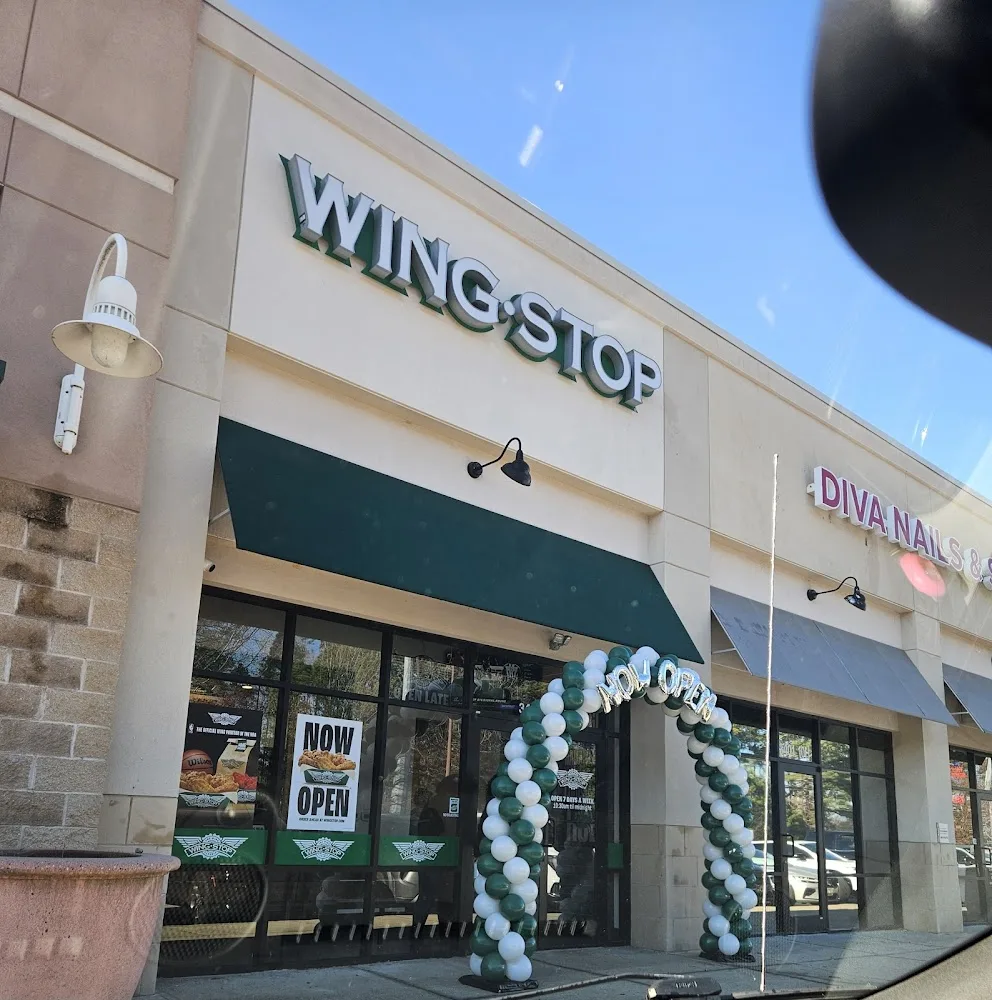 Wingstop food and storefront view at 3401 Raleigh Rd Pkwy W in Wilson, North Carolina