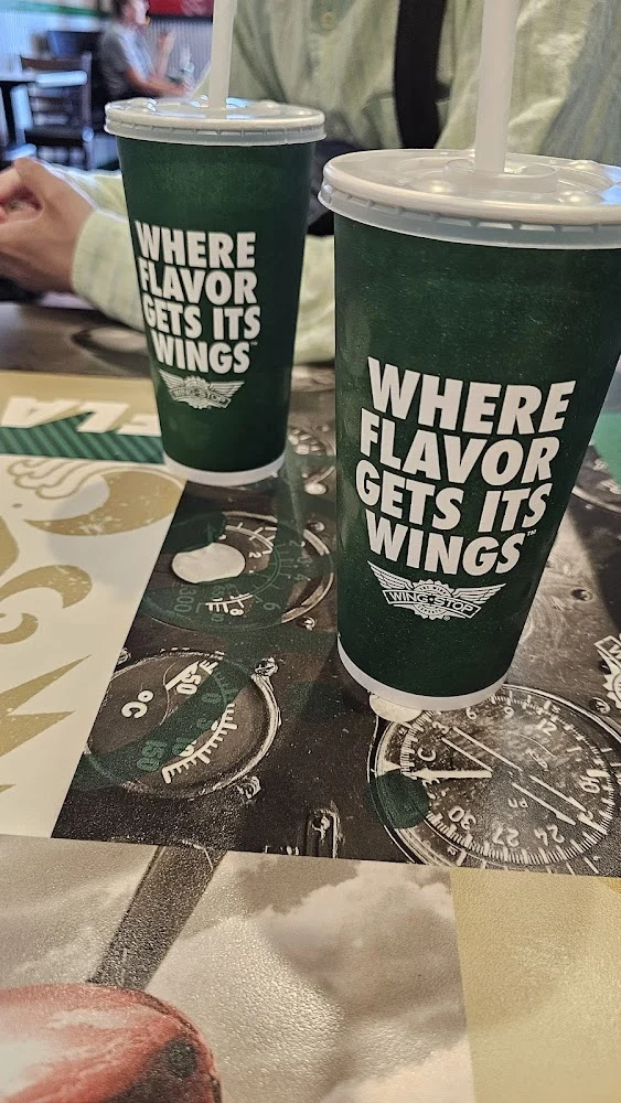 Wingstop food and storefront view at 2132 Lincoln Hwy in Edison, New Jersey