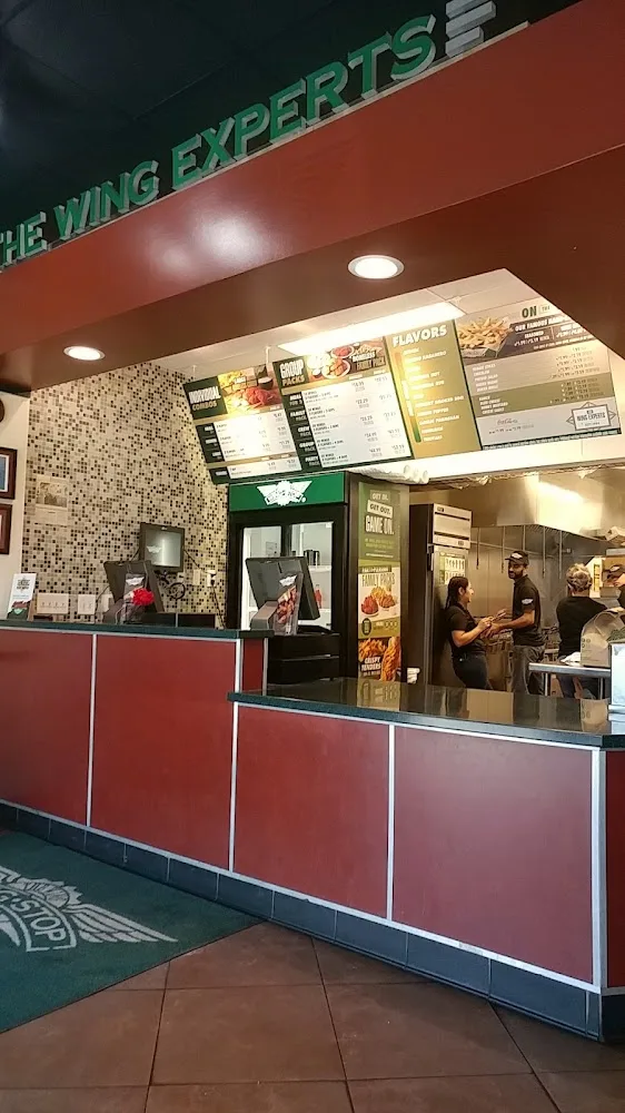 Wingstop food and storefront view at 1901 W. Joe Harvey Blvd in Hobbs, New Mexico