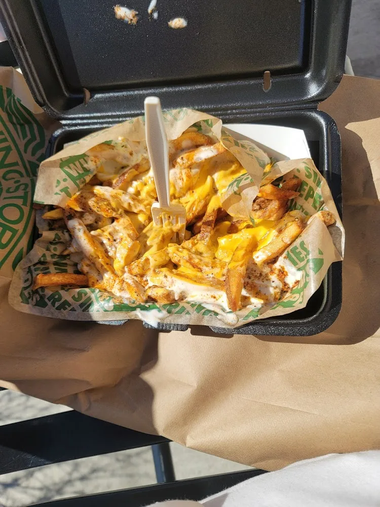 Wingstop food and storefront view at 129 Los Altos Pkwy. Ste 101 in Sparks, Nevada