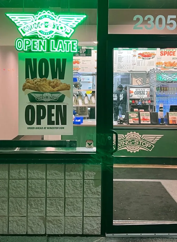 Wingstop food and storefront view at 2305 Delaware Ave in Buffalo, New York