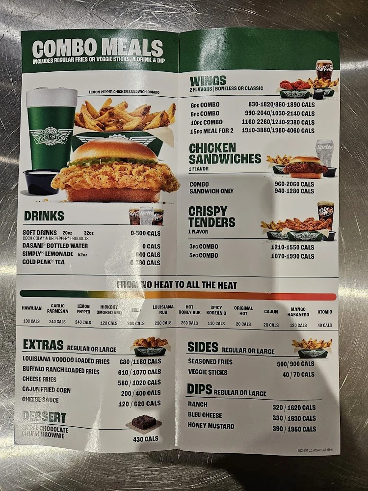 Wingstop food and storefront view at 1756 Forest Ave in Staten Island, New York