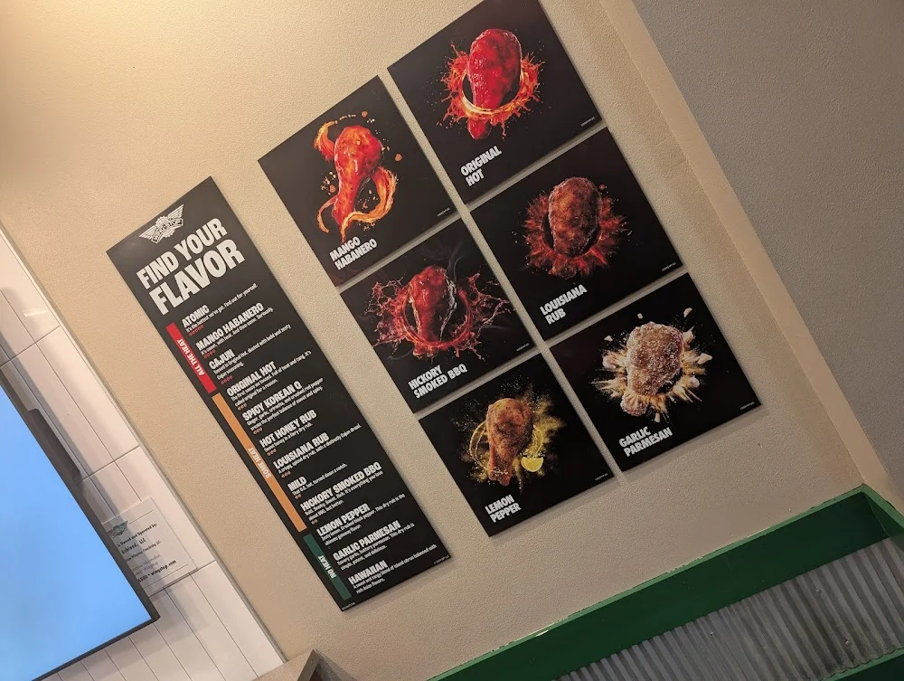 Wingstop food and storefront view at 1008 Sugarbush Dr. in Ashland, Ohio