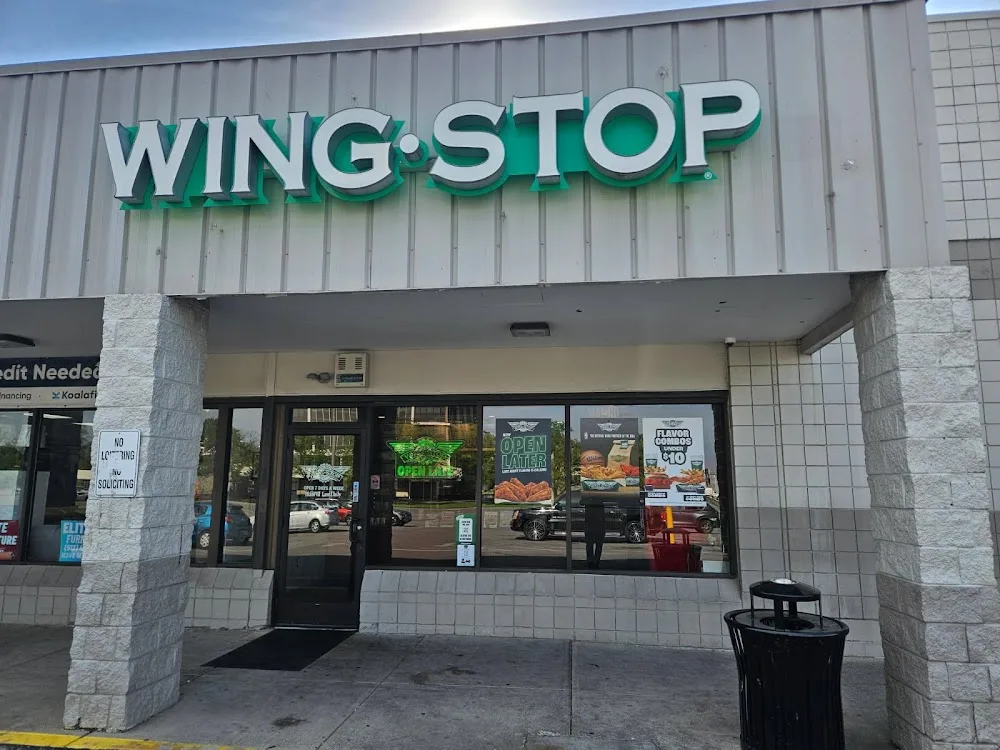Wingstop food and storefront view at 1836 Seymour Ave in Cincinnati, Ohio