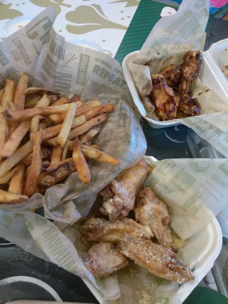 Wingstop food and storefront view at 10514 Lorain Ave in Cleveland, Ohio