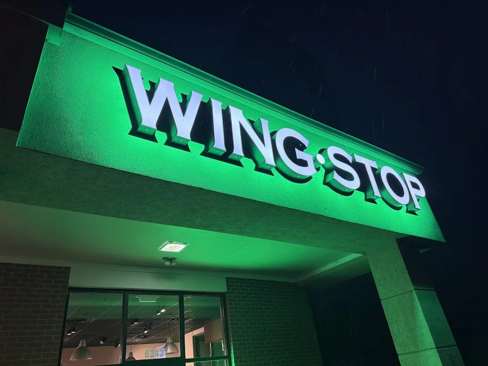 Wingstop food and storefront view at 6243 Old Troy Pike in Huber Heights, Ohio