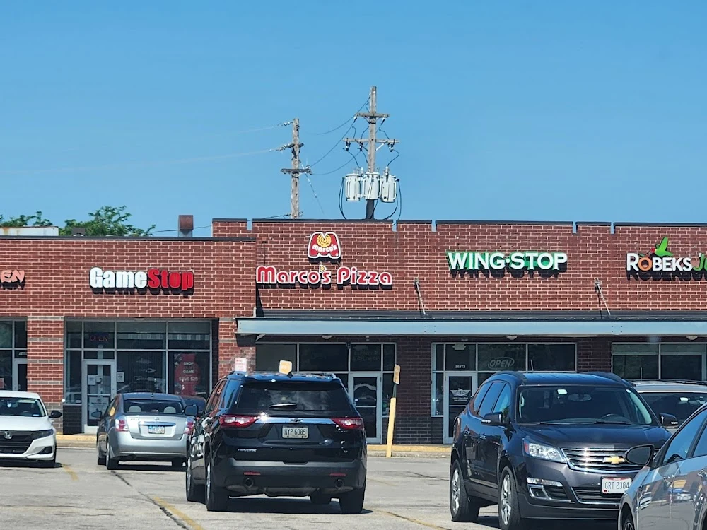 Wingstop food and storefront view at 14873 Detroit Ave in Lakewood, Ohio