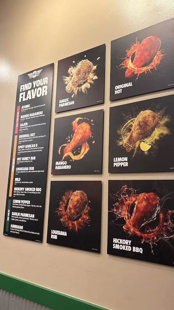 Wingstop food and storefront view at 9370B Mason Montgomery Rd in Mason, Ohio
