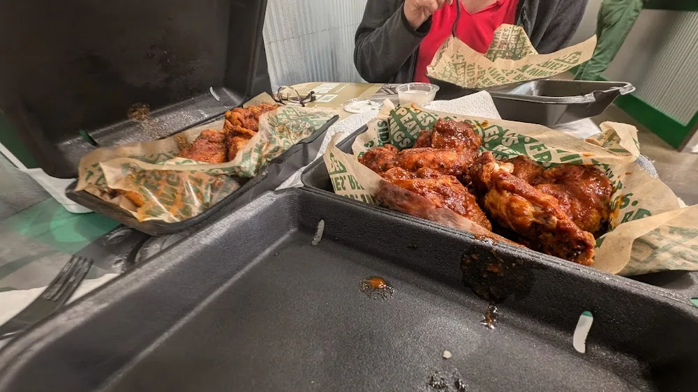 Wingstop food and storefront view at 9370B Mason Montgomery Rd in Mason, Ohio