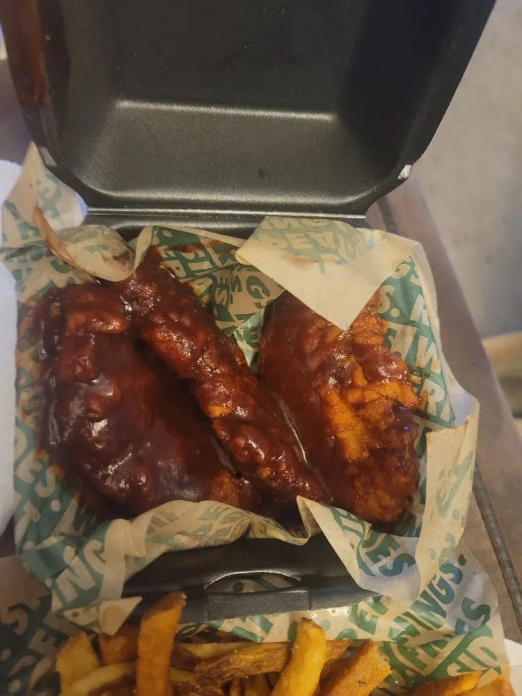 Wingstop food and storefront view at 3200 Greenwich Rd in Norton, Ohio