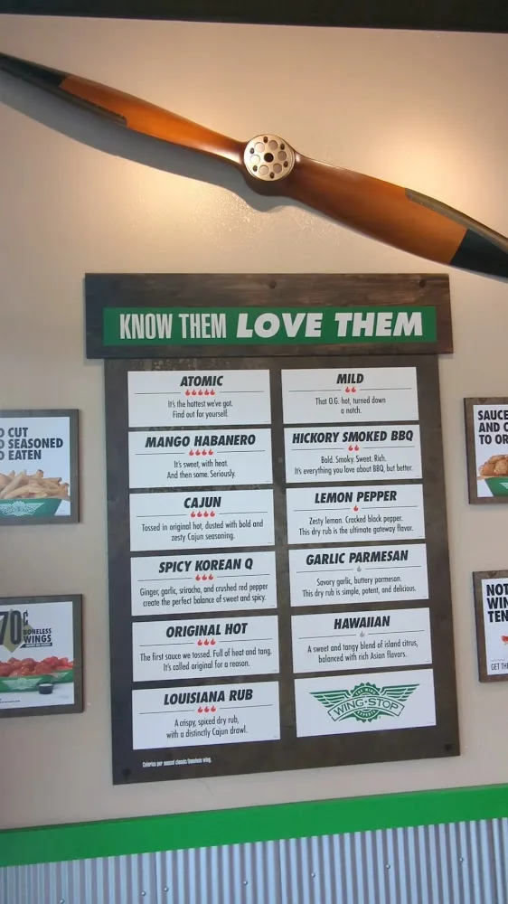 Wingstop food and storefront view at 2951 Navarre Ave in Oregon, Ohio