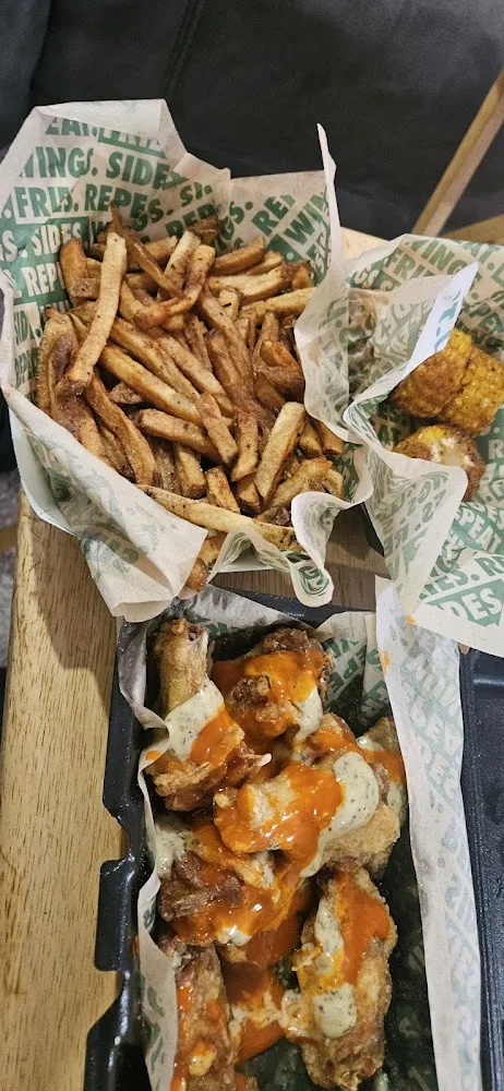 Wingstop food and storefront view at 2951 Navarre Ave in Oregon, Ohio