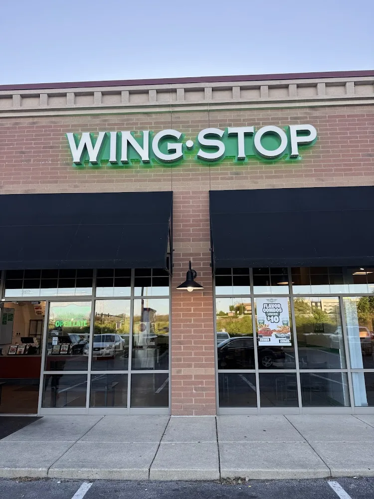 Wingstop food and storefront view at 2412 Taylor Park Dr. in Reynoldsburg, Ohio