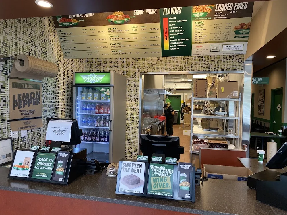 Wingstop food and storefront view at 35535 Euclid Ave in Willoughby, Ohio