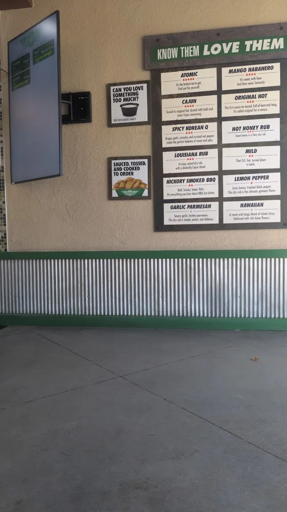 Wingstop food and storefront view at 7201 Se 29Th St Ste 203 in Midwest City, Oklahoma