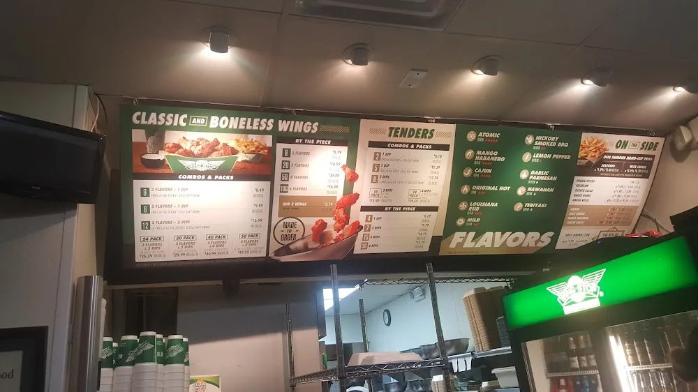 Wingstop food and storefront view at 912 Sw 104Th St in Oklahoma City, Oklahoma