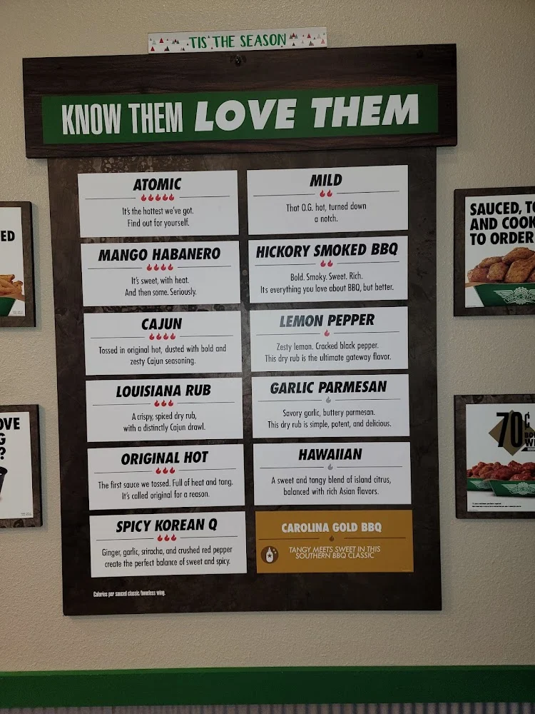 Wingstop food and storefront view at 312 N. Perkins Rd in Stillwater, Oklahoma