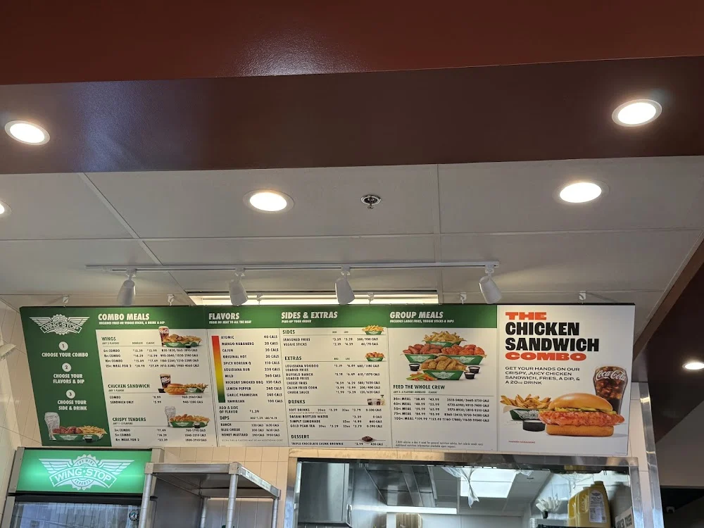 Wingstop food and storefront view at 2820 Santiam Hwy SE in Albany, Oregon
