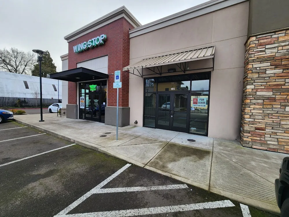 Wingstop food and storefront view at 1339 NW 9th St. in Corvallis, Oregon