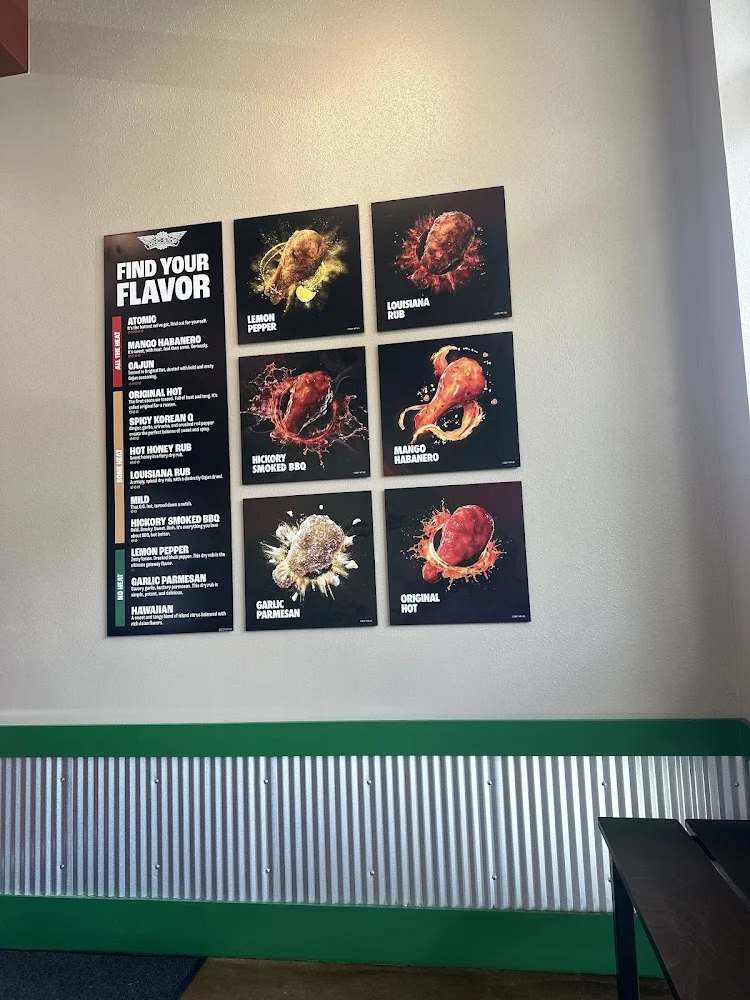 Wingstop food and storefront view at 2275 NE 27th St in Mcminnville, Oregon