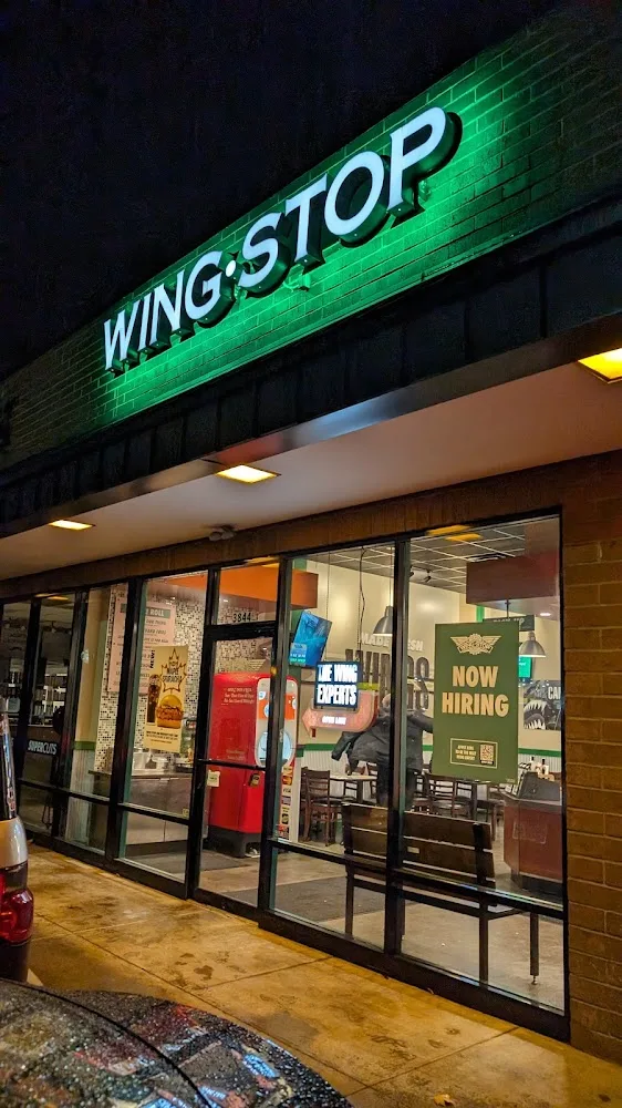 Wingstop food and storefront view at 3844 SE Powell Blvd in Portland, Oregon