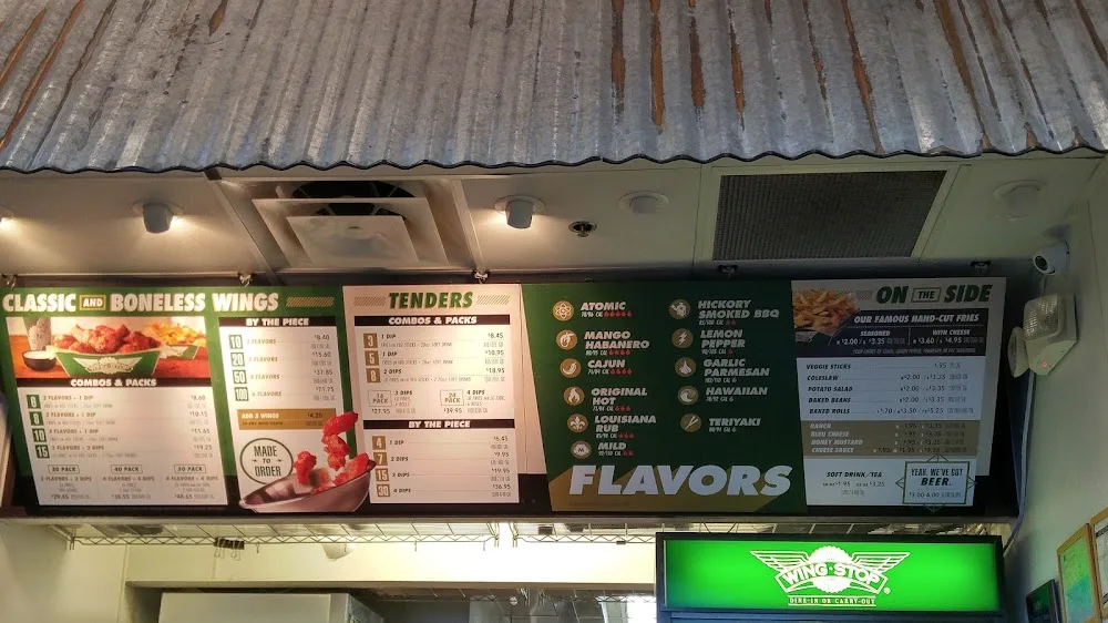 Wingstop food and storefront view at 4124 Se 82nd Ave Ste 800 in Portland, Oregon