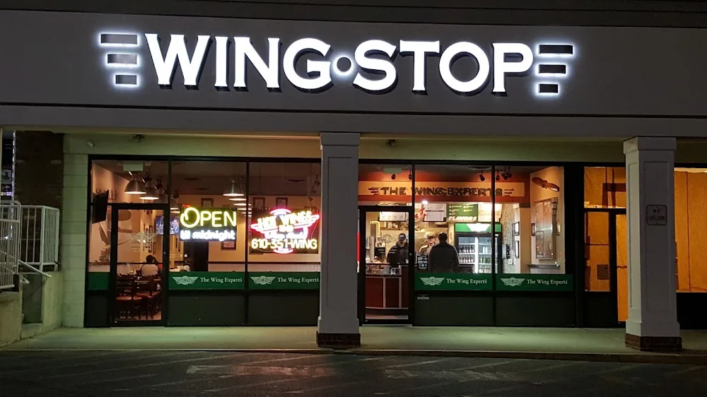 Wingstop food and storefront view at 1601 Liberty St Unit 2 in Allentown, Pennsylvania