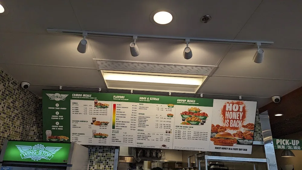 Wingstop food and storefront view at 1824 Airport Rd in Allentown, Pennsylvania