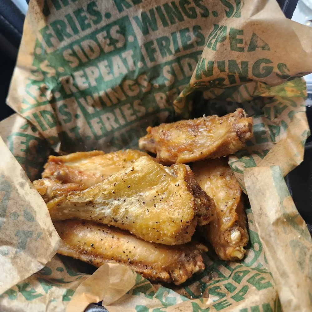 Wingstop food and storefront view at 1824 Airport Rd in Allentown, Pennsylvania