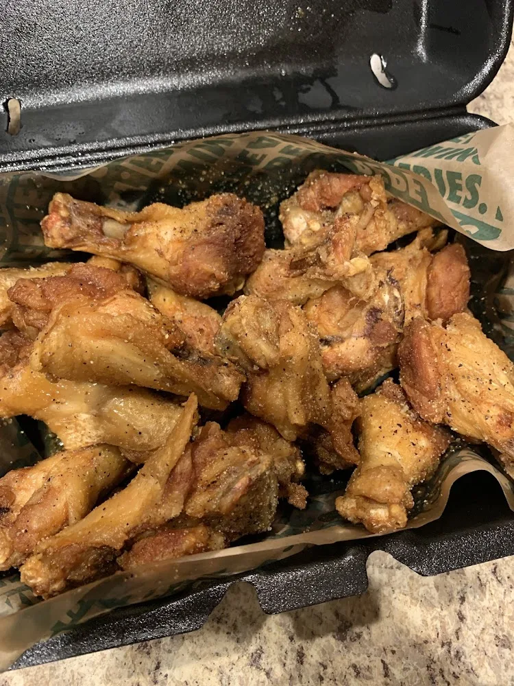 Wingstop food and storefront view at 200 Ridge Pike in Conshohocken, Pennsylvania