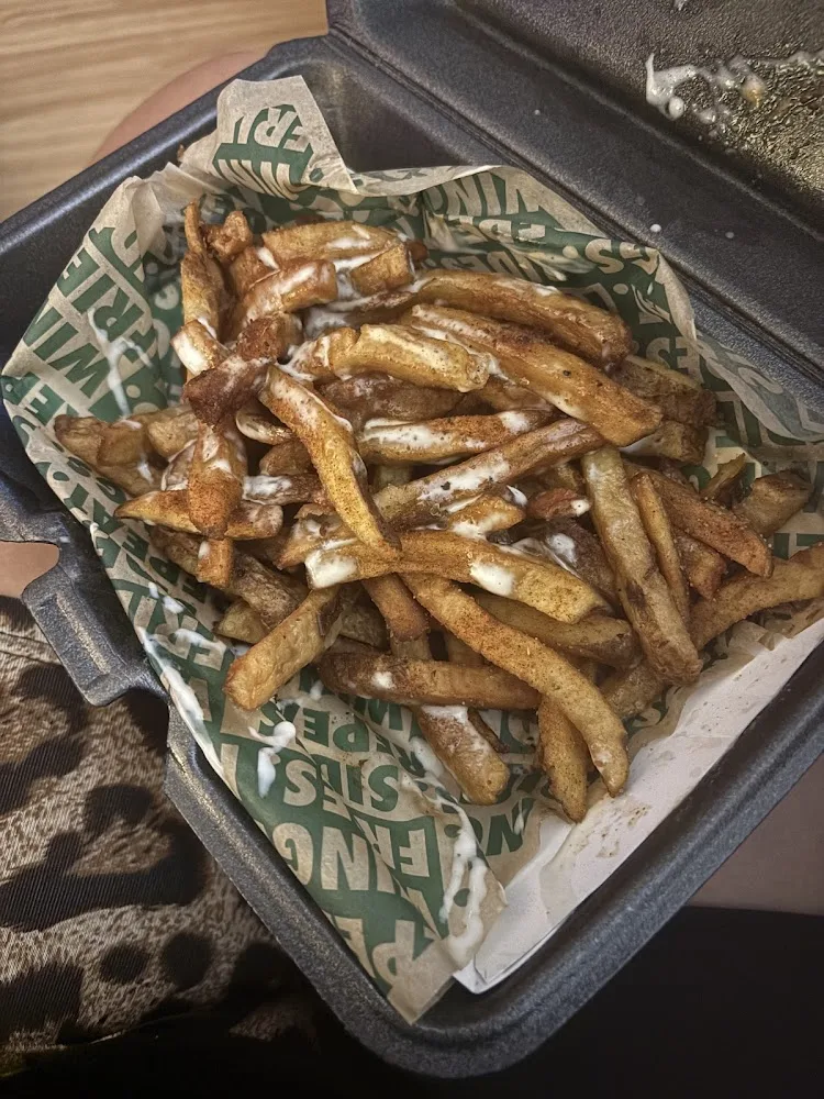 Wingstop food and storefront view at 700 E. Hunting Park Ave in Philadelphia, Pennsylvania