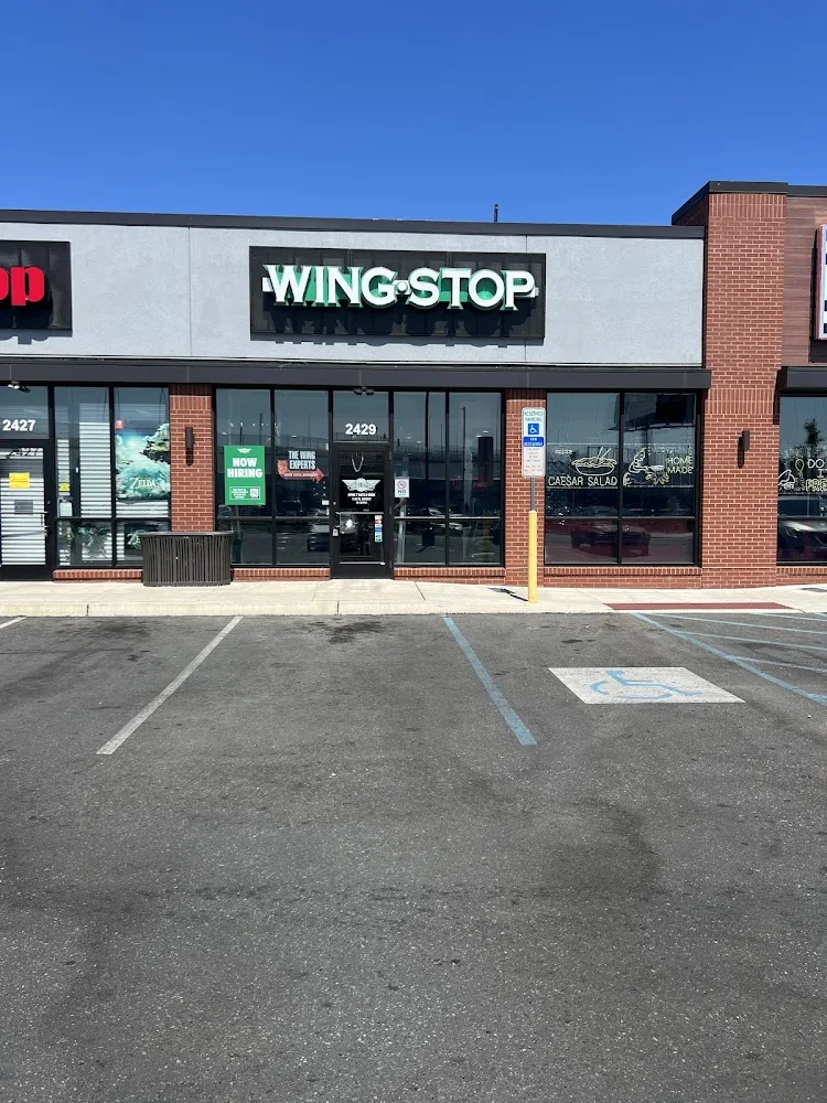 Wingstop food and storefront view at 2401 Aramingo Ave in Philadelphia, Pennsylvania