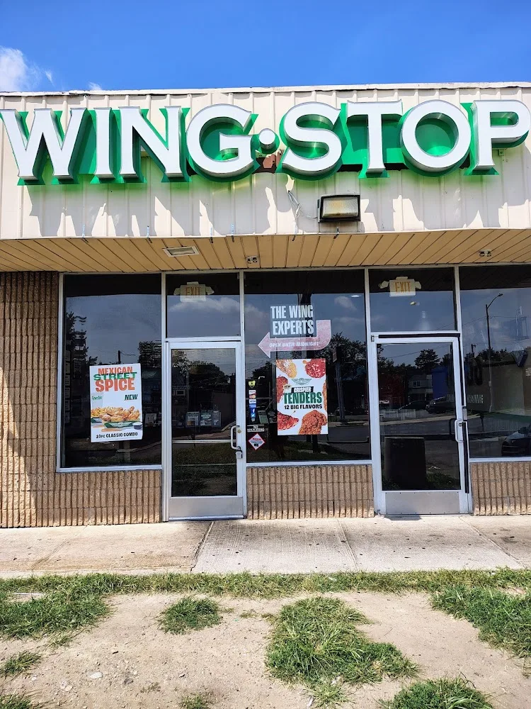 Wingstop food and storefront view at 240 S. 69th St in Upper Darby, Pennsylvania