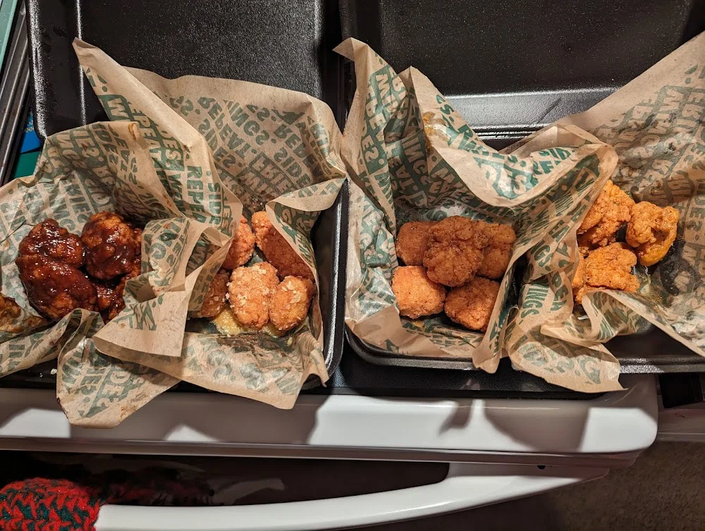 Wingstop food and storefront view at 3240 N. Fifth Street Hwy in Reading, Pennsylvania
