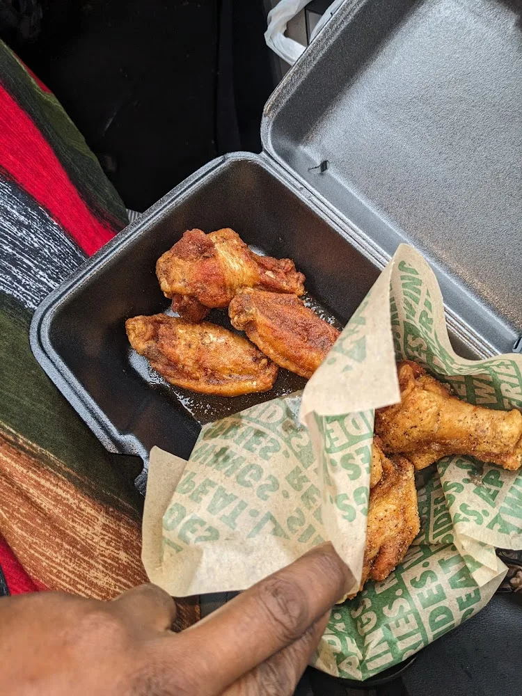 Wingstop food and storefront view at 2474 E Market St in York, Pennsylvania