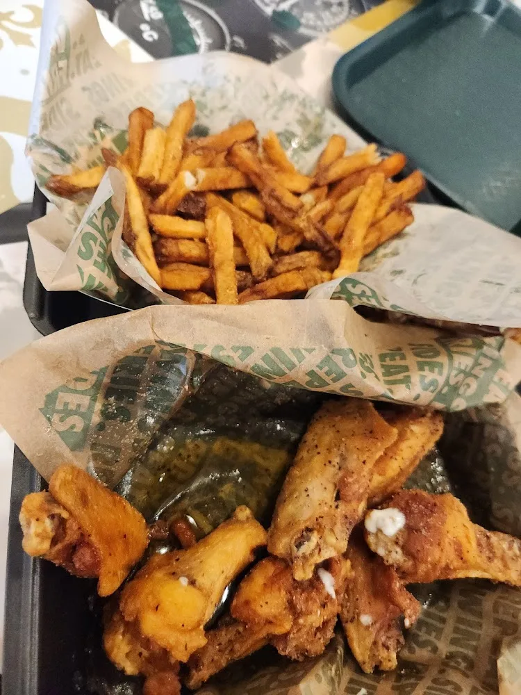 Wingstop food and storefront view at 1319 Sam Rittenberg Blvd in Charleston, South Carolina