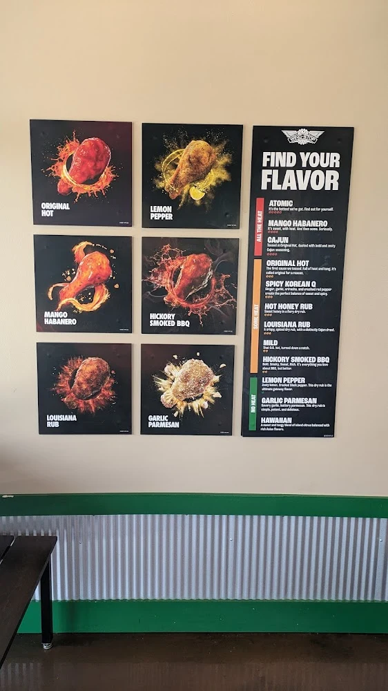 Wingstop food and storefront view at 710 22nd Ave S in Brookings, South Dakota