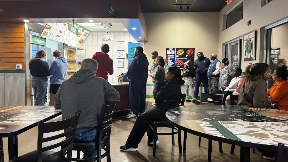 Wingstop food and storefront view at 5291 Airline Rd in Arlington, Tennessee