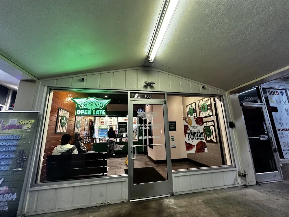 Wingstop food and storefront view at 4290 Summer Ave in Memphis, Tennessee