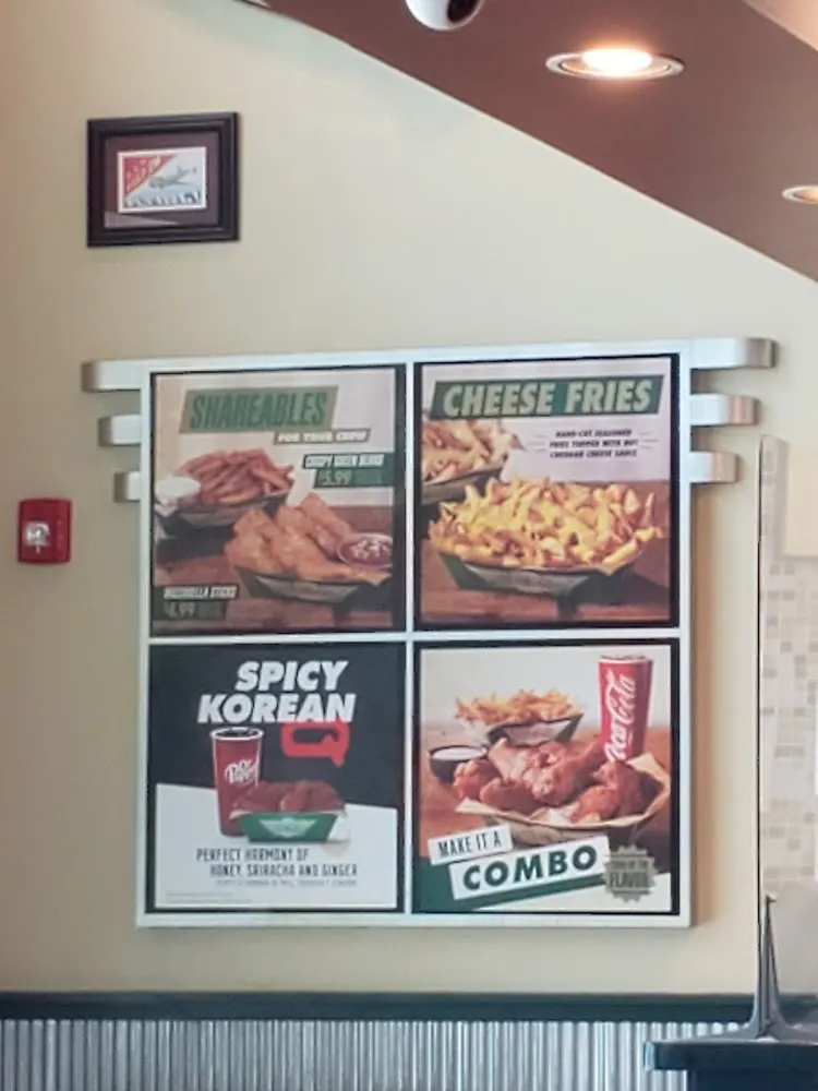 Wingstop food and storefront view at 755 International Blvd Ste G in Brownsville, Texas