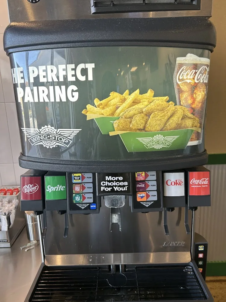 Wingstop food and storefront view at 501 23rd St in Canyon, Texas