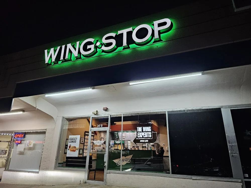 Wingstop food and storefront view at 1515 S Buckner Blvd Ste 247B in Dallas, Texas