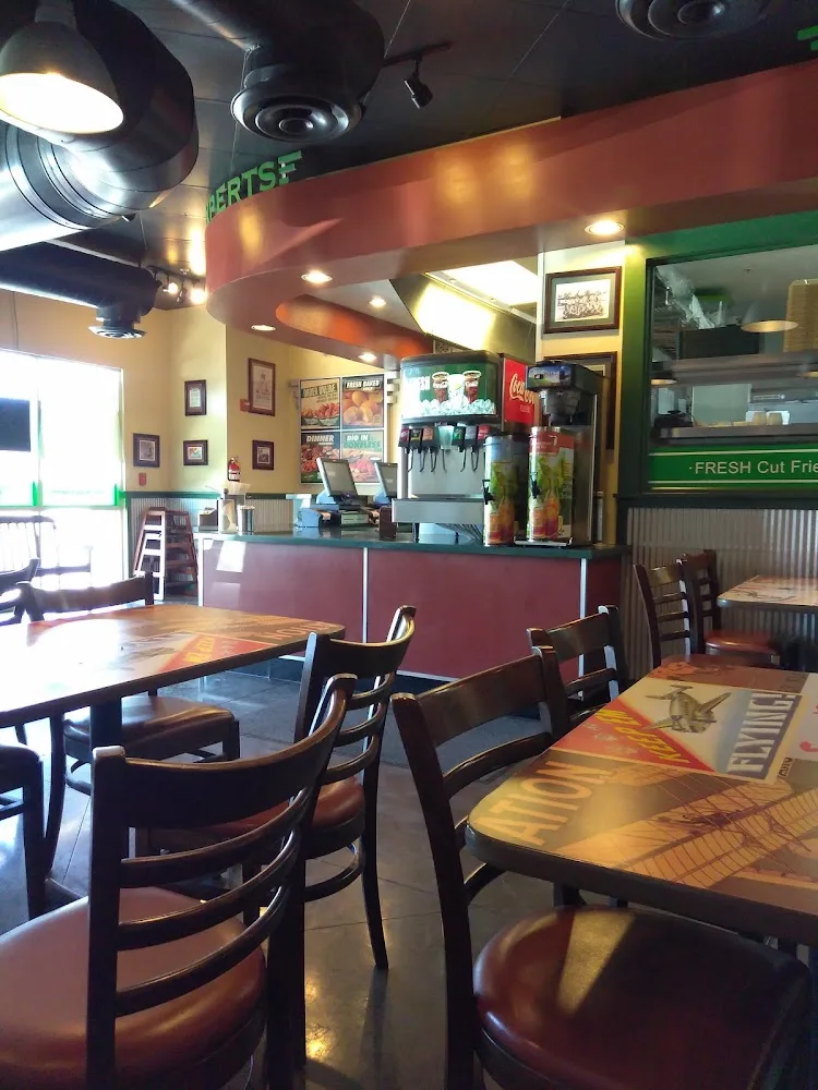 Wingstop food and storefront view at 615 E Gibbs St in Del Rio, Texas