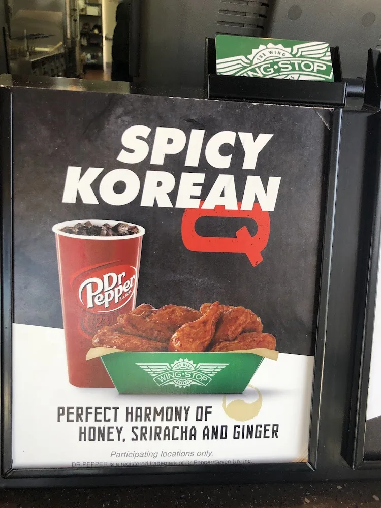Wingstop food and storefront view at 8825 North Loop Dr in El Paso, Texas