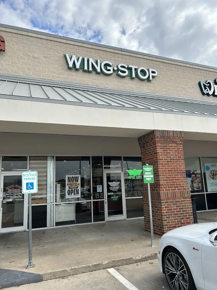 Wingstop food and storefront view at 170 East FM 544 in Murphy, Texas